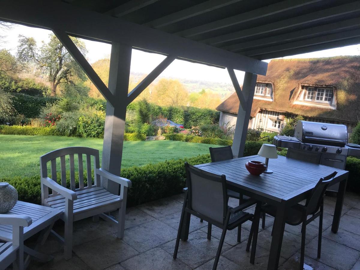 Les Chaumieres Du Pays D'Auge Bed & Breakfast Le Breuil-en-Auge Екстериор снимка