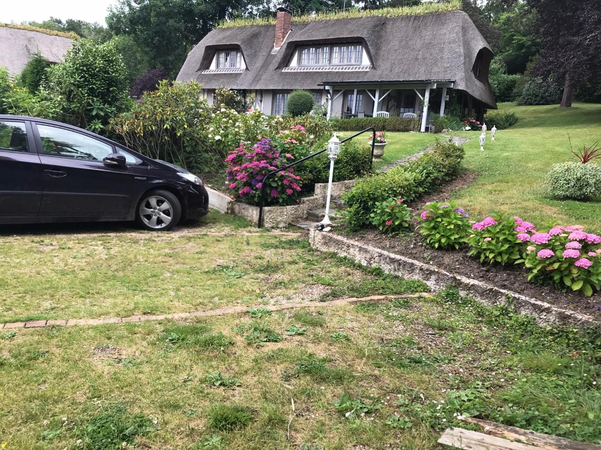 Les Chaumieres Du Pays D'Auge Bed & Breakfast Le Breuil-en-Auge Екстериор снимка